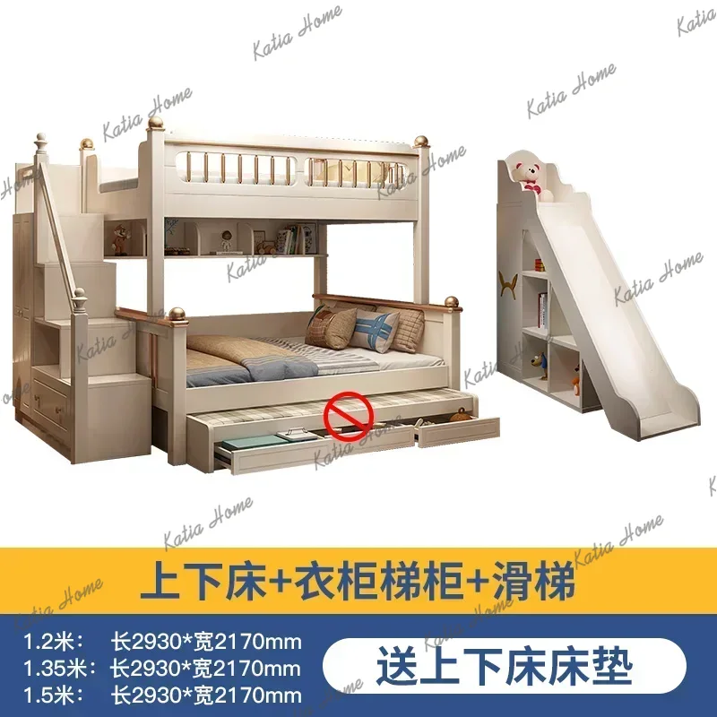 Cama Beliche de Madeira 135x19 - King Size Bed Frame With Storage Drawers avaliação e preço