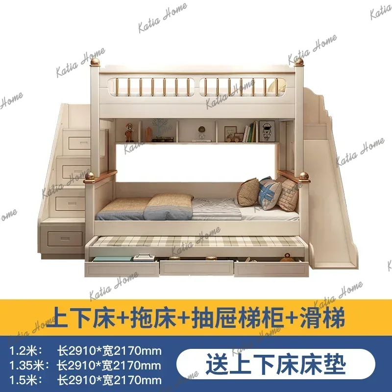 Cama Beliche de Madeira 135x19 - King Size Bed Frame With Storage Drawers avaliação e preço
