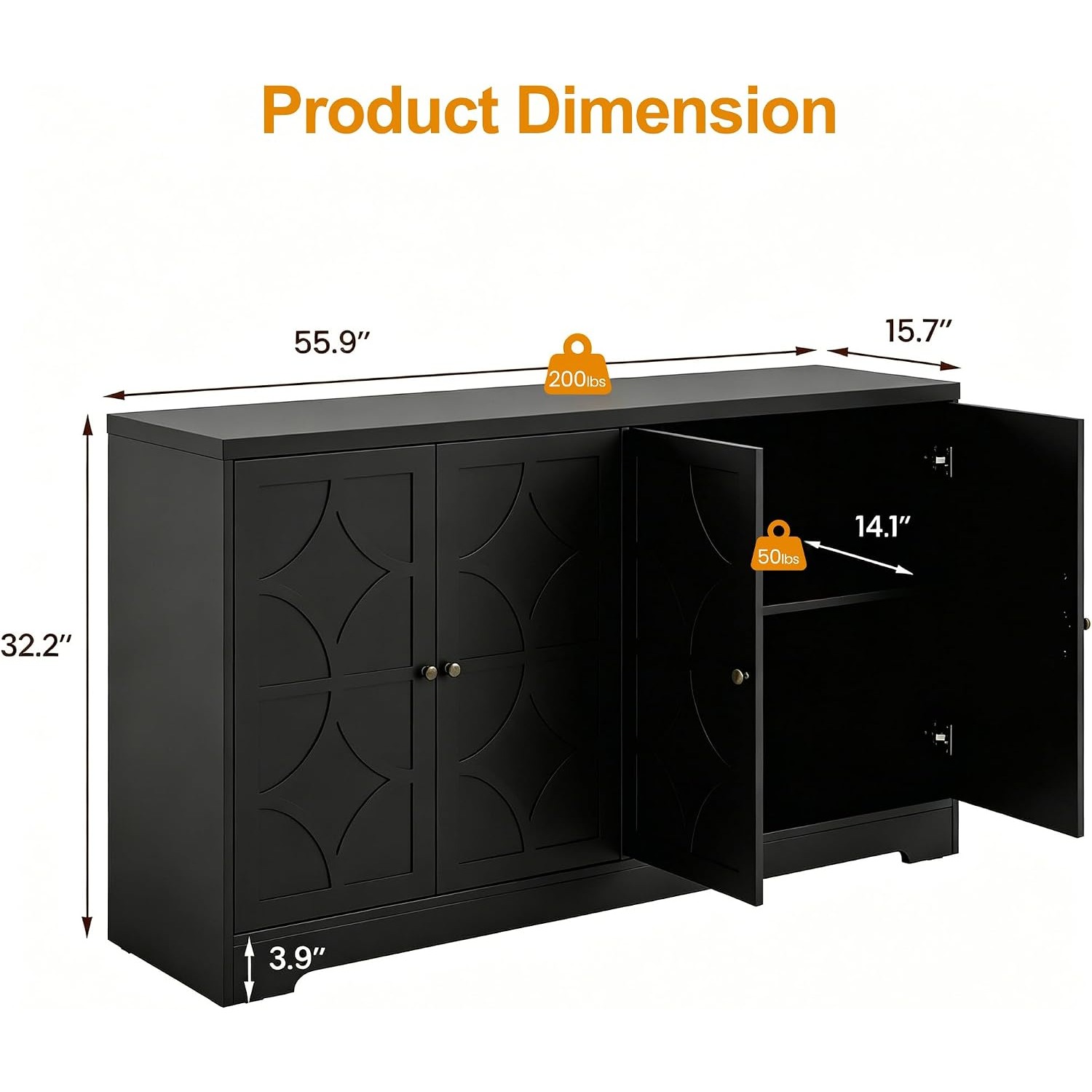 Aparador Buffet com Armazename - Tables avaliação e preço