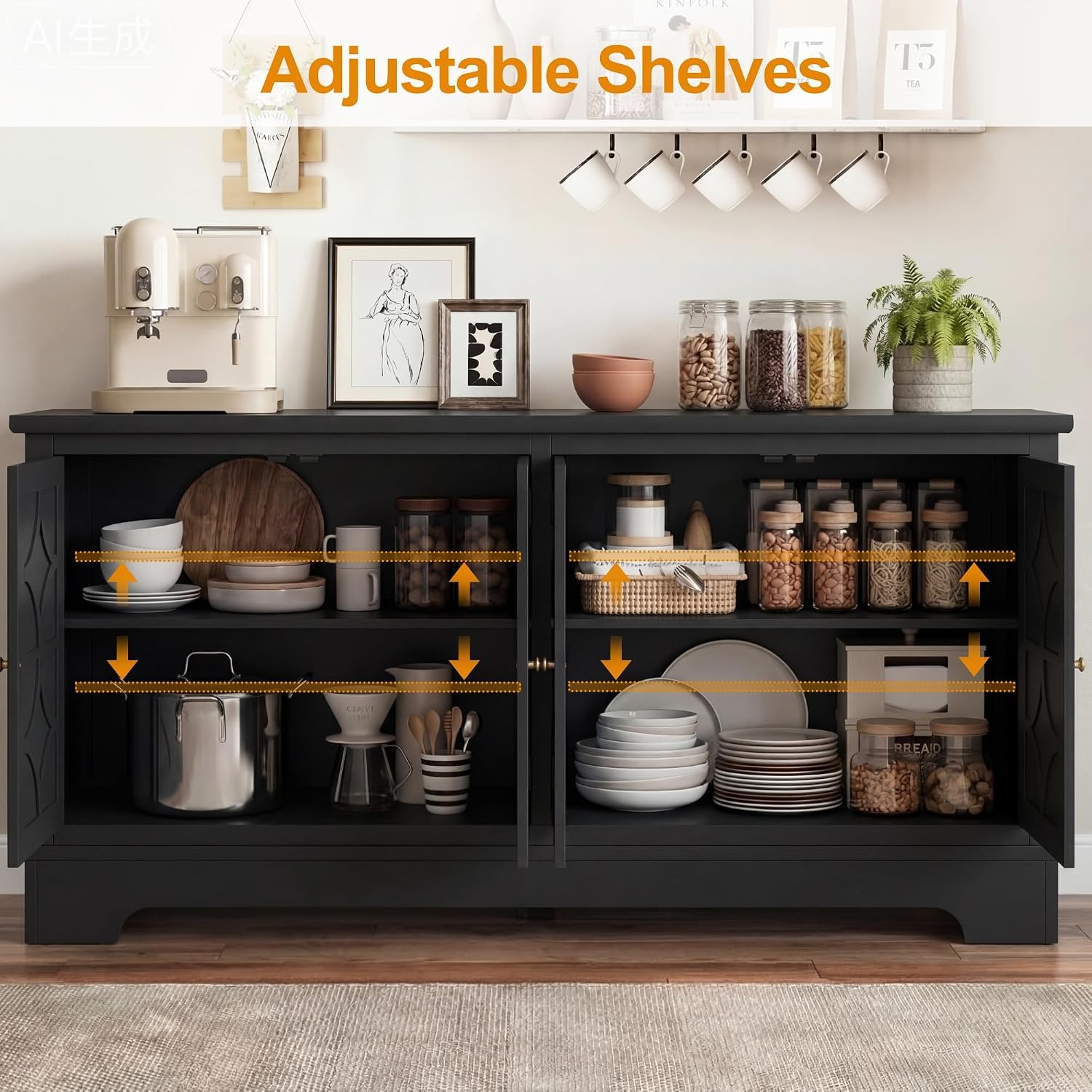 Aparador Buffet com Armazename - Tables avaliação e preço