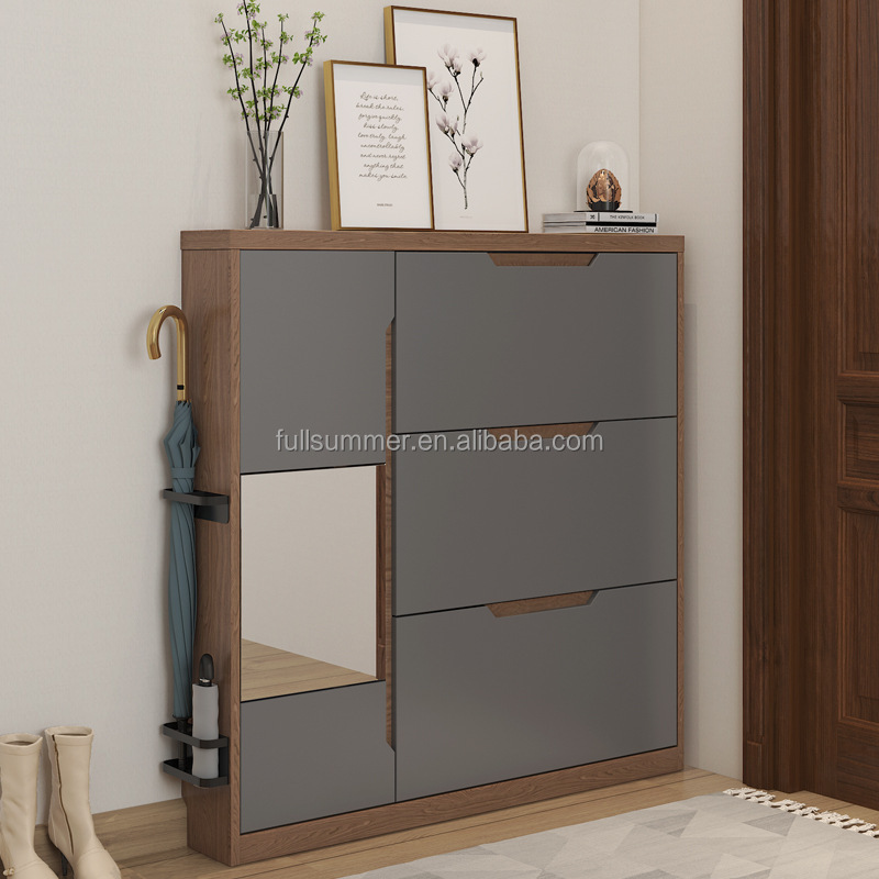 Armário de Sapatos Slim, Rack  - Shoe Rack Cabinet Narrow Entryway avaliação e preço
