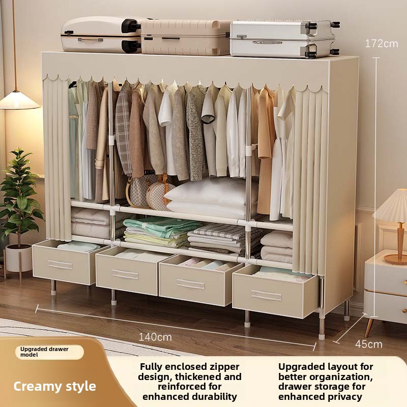 Armário Portátil com Capa, Cab - Wardrobe Closet Portable Fabric Cover avaliação e preço