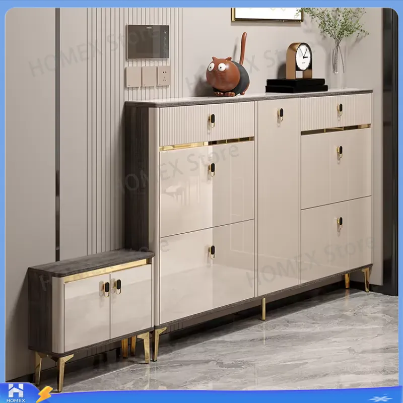 Armário para sapatos à prova d - Shoe Rack Cabinet Narrow Entryway avaliação e preço