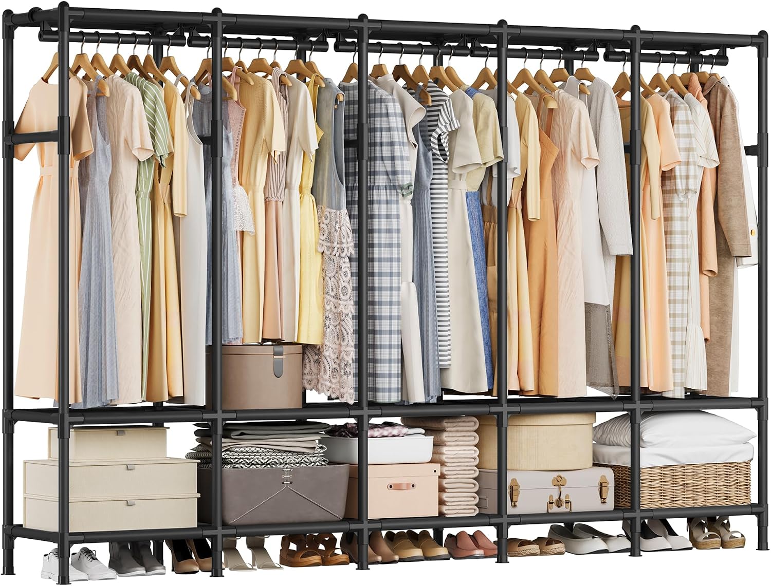 Guarda-Roupa Portátil de 83,5  - Wardrobe Closet Portable Fabric Cover avaliação e preço