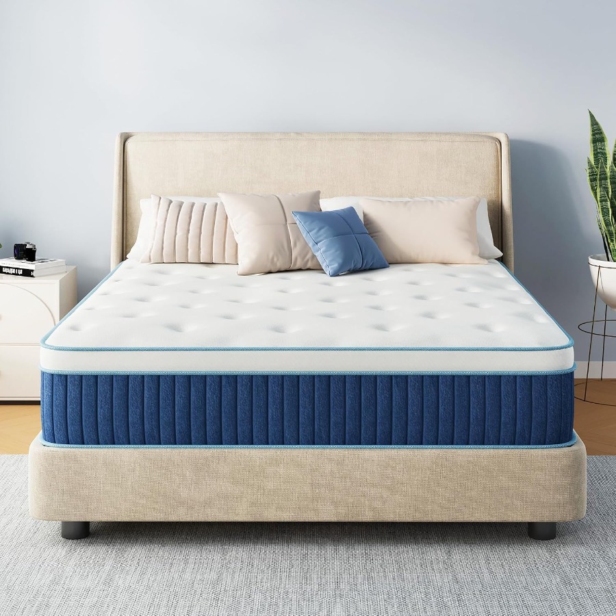 Colchão híbrido Queen de 12 po - Memory Foam Mattress In A Box Queen avaliação e preço